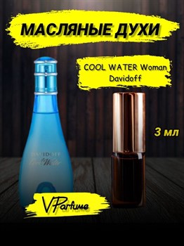 Davidoff cool water woman масляные духи (3 мл) - фото 25948