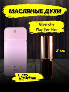 Духи дживанши Givenchy Play For Her Живанши.(3 мл) ПЛЭЙХЕ_3_VP - фото 28168