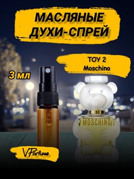 Духи мишка Moschino Toy 2  москино той 2 (3 мл) МИШКА_3_S - фото 30549