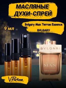 Масляные духи-спрей Bvlgary Man Terrae Essence (9 мл) МАНТЕРА_9_S - фото 37087