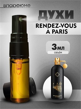 Масляные духи-спрей Montale Rendez-Vous A Paris (3 мл) РАНДЕВУ_3_S - фото 39743