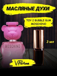 Духи масляные мишка Moschino Toy 2 Bubble Gum