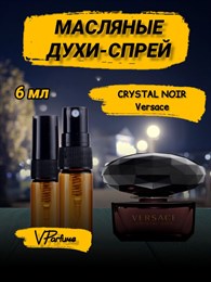 Versace Crystal Noir версаче  масляные духи спрей (6 мл)