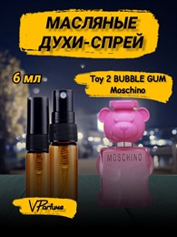 Духи масляные мишка Moschino Toy 2 Bubble Gum (6 мл) ТОЙ_6_S