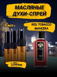 Mancera Red Tobacco мансера духи масляные (9 мл)