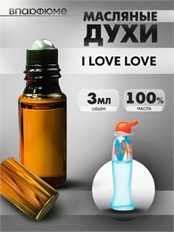 Духи по мотивам  Moshino I love love (Масло 100%, 3 мл) ЛАВЛАВ_3_VP